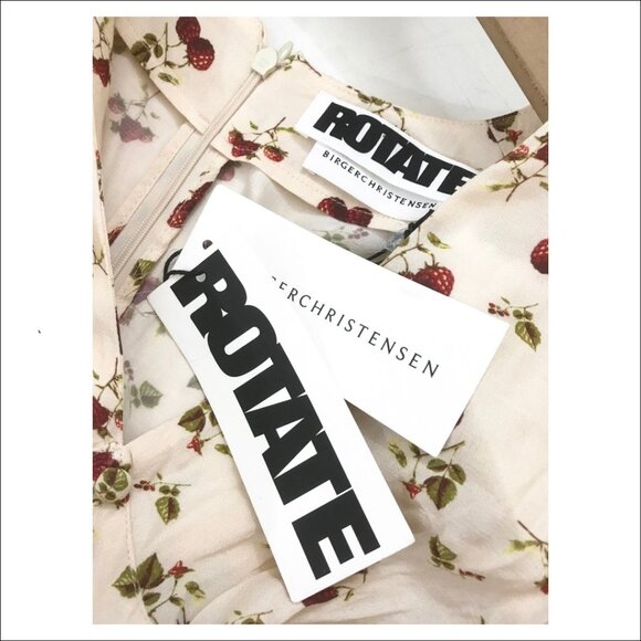 ROTATE by Birger Christensen Heather Dress in Raspberry - Size 36 - NWT - Picture 6 of 9